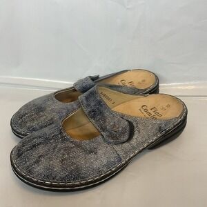 NWOB Finn Comfort Stanford Hippie Jeans Damen Clog Women 37/US7 Germany